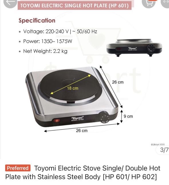 HOT PLATE COOKER, TV & Home Appliances, Kitchen Appliances, Cookers on