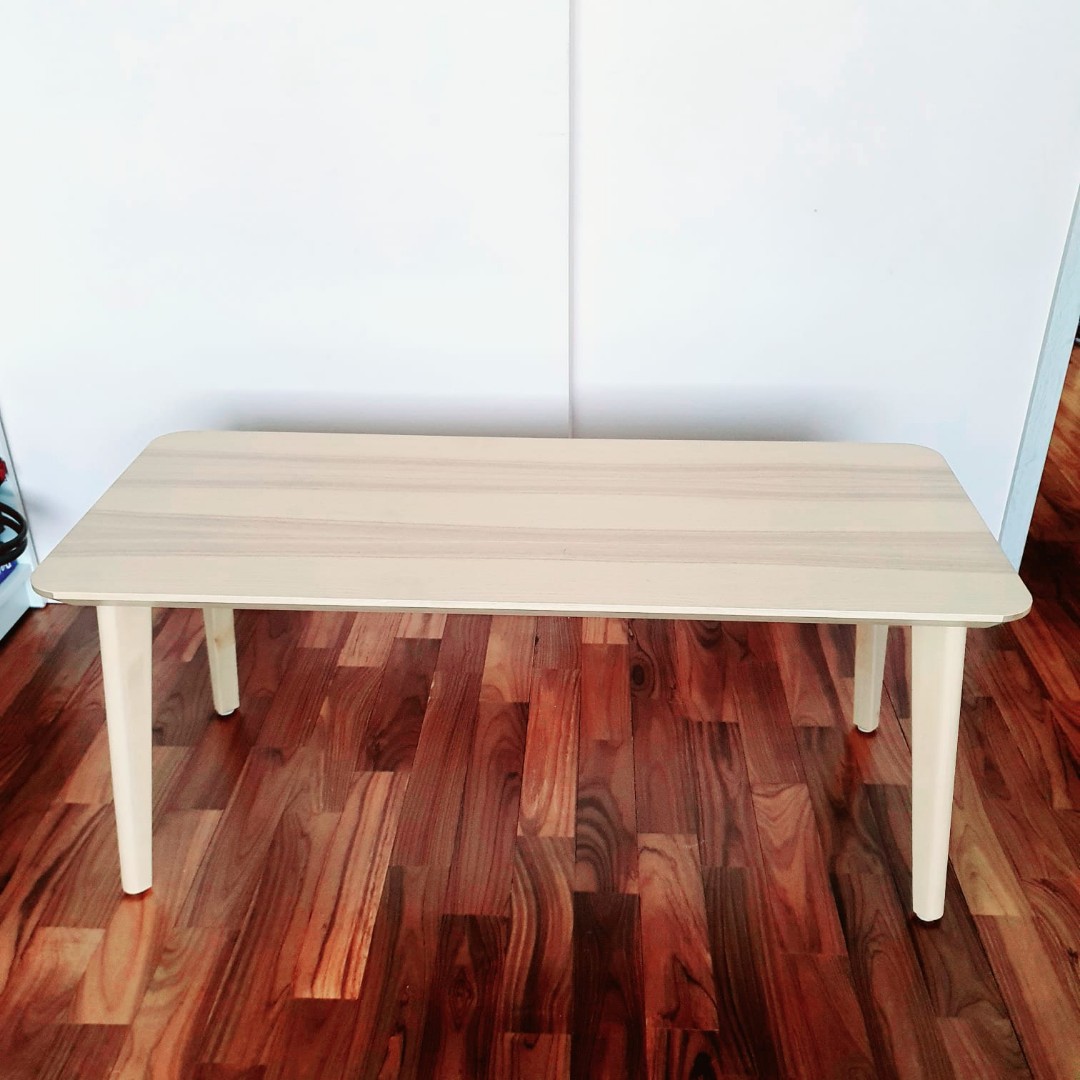 IKEA LISABO Coffee Table (118cm x 50cm), Furniture & Home Living