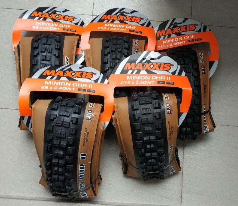 DHF DHR Tan Wall 27.5 29 MAXXIS Minion MTB Tyre Sports Equipment