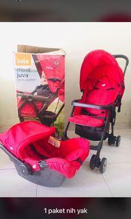 joie stroler dan car seat 1 set