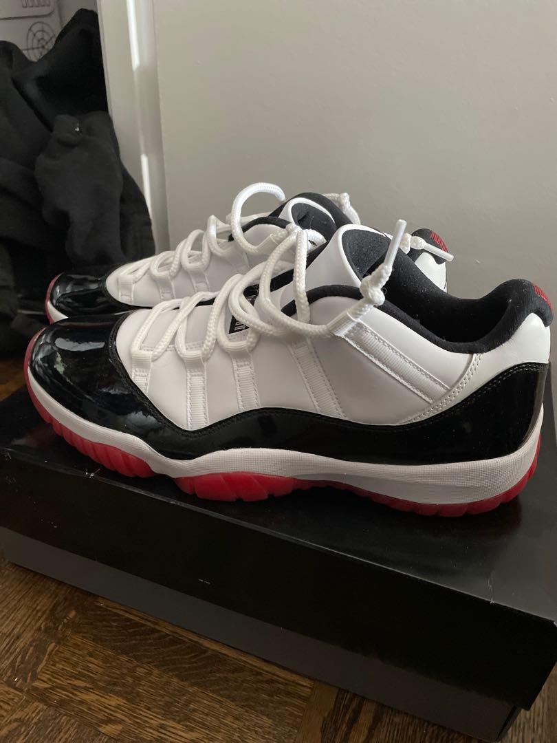Jordan 11 lows reverse Breds 9.5 10 condition size 12 Men s