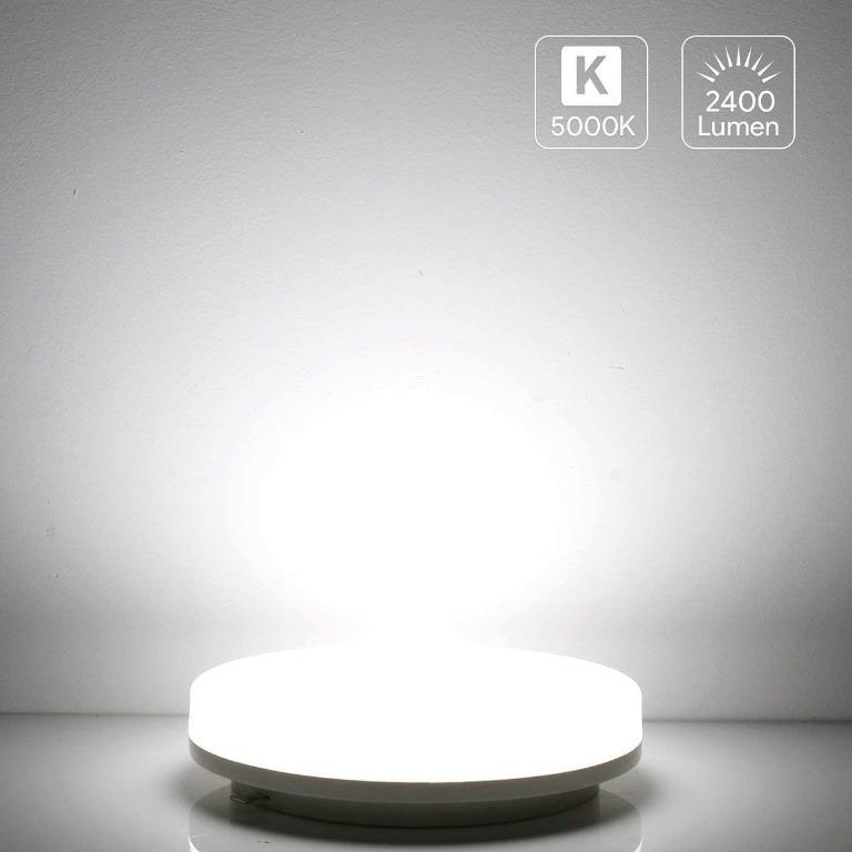 Lepro 24w Led Ceiling Light Ip54 Waterproof Daylight White 5000k 2400lm Bright Flush Ceiling Light For Bathroom Kitchen Hallway Outside Porch And More Everything Else On Carousell