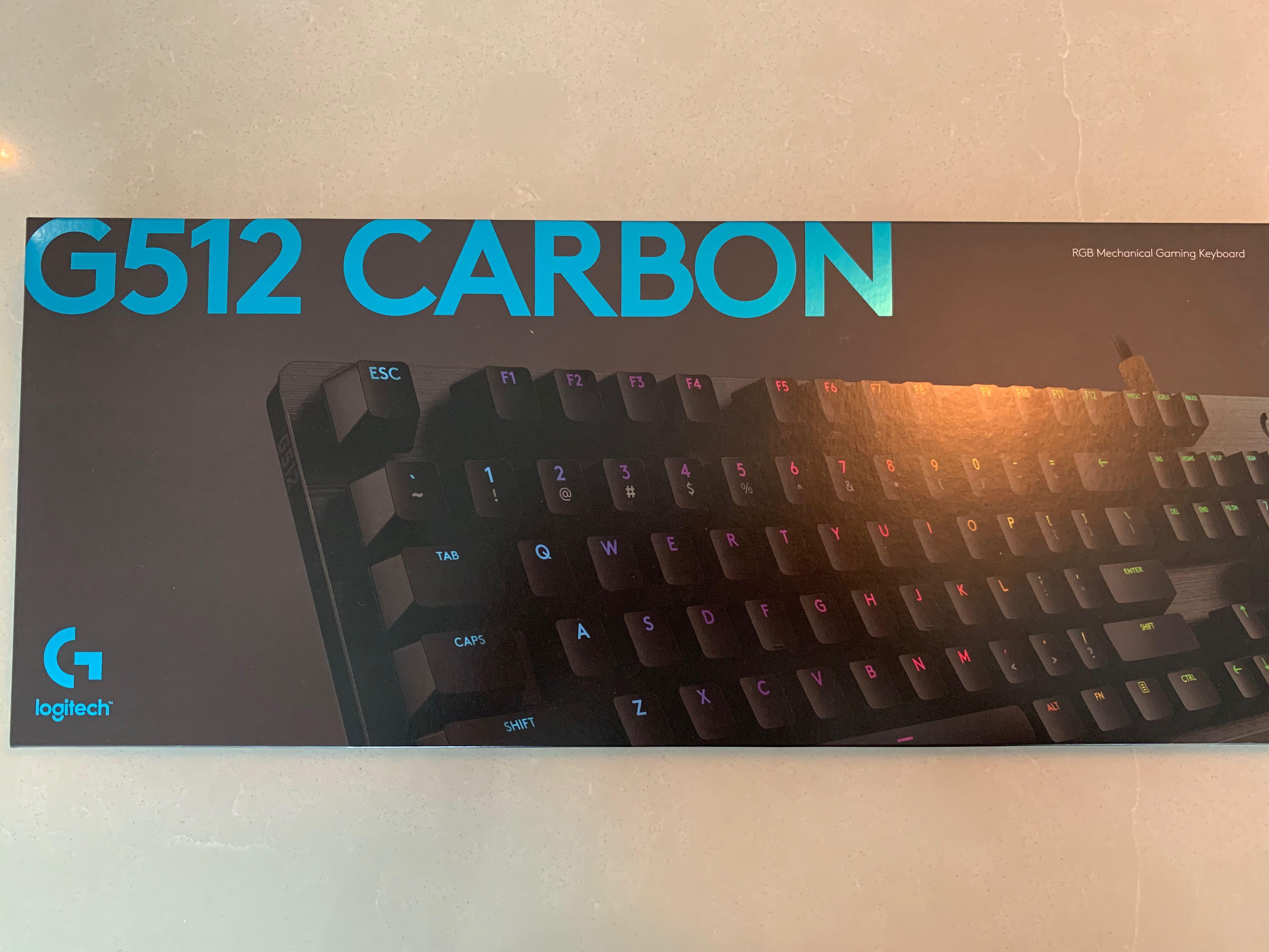Logitech g512 mechanical keyboard, Computers & Tech, Parts ...
