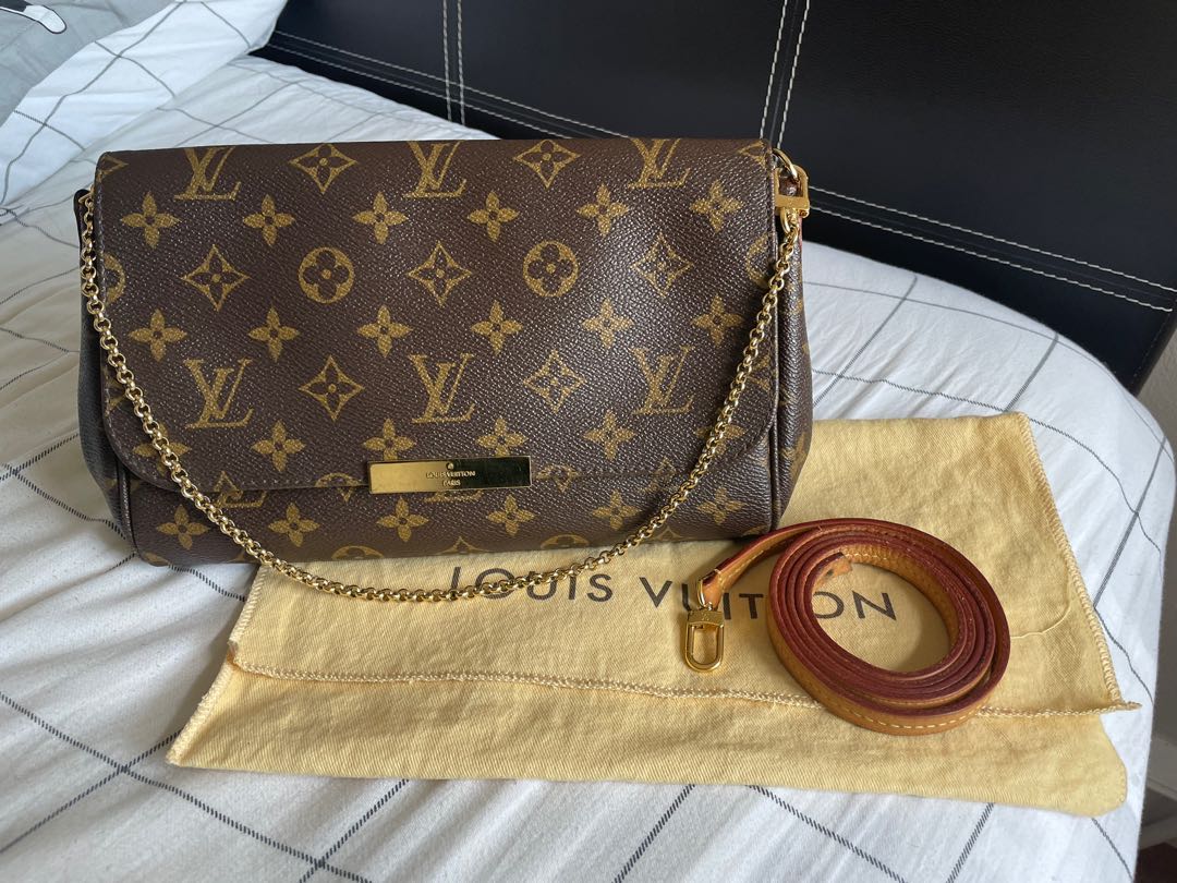 Louis Vuitton Favorite MM Monogram, Women's Fashion, Bags