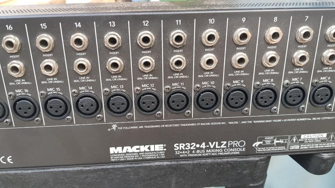Mackie SR324 VLZ Pro mixer, Audio, Other Audio Equipment on Carousell