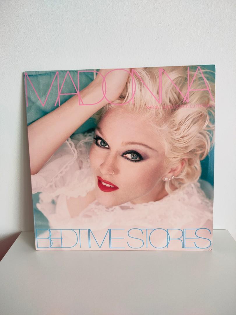 Bedtime Stories Madonna Limited Edition Numbered Pink Vinyl