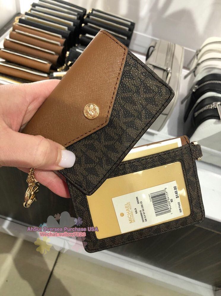 Michael kors kala card holder clearance