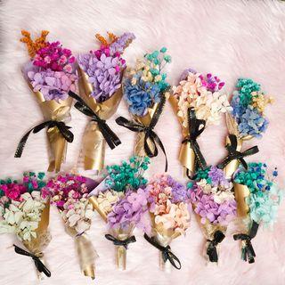 Mini bouquet dried flowers