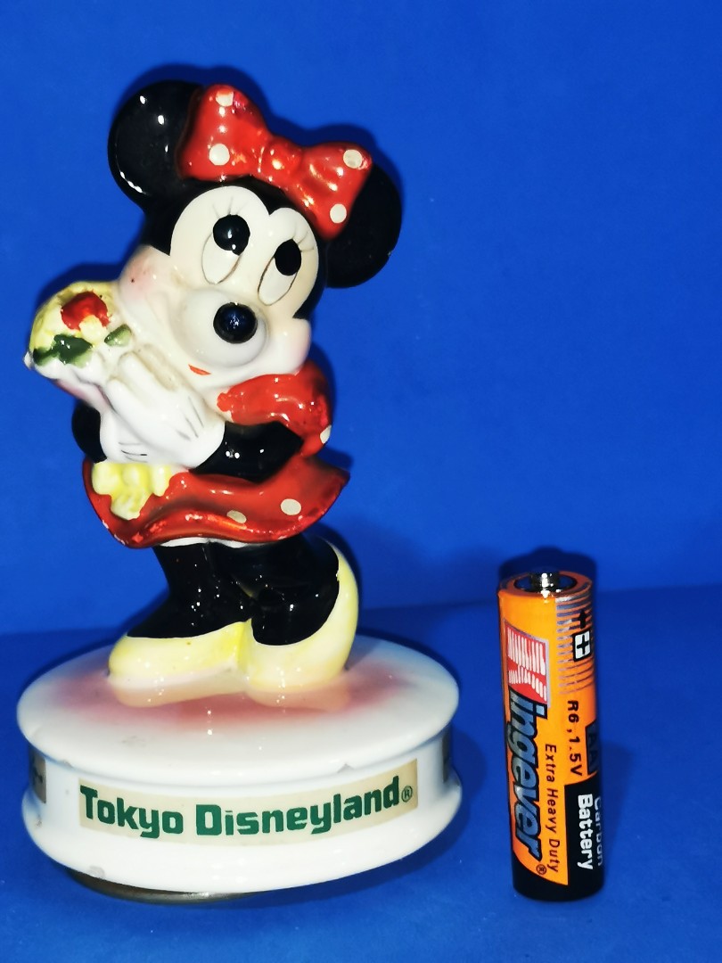Minnie Mouse Music Box(rotating), Hobbies & Toys, Memorabilia & Collectibles, Vintage