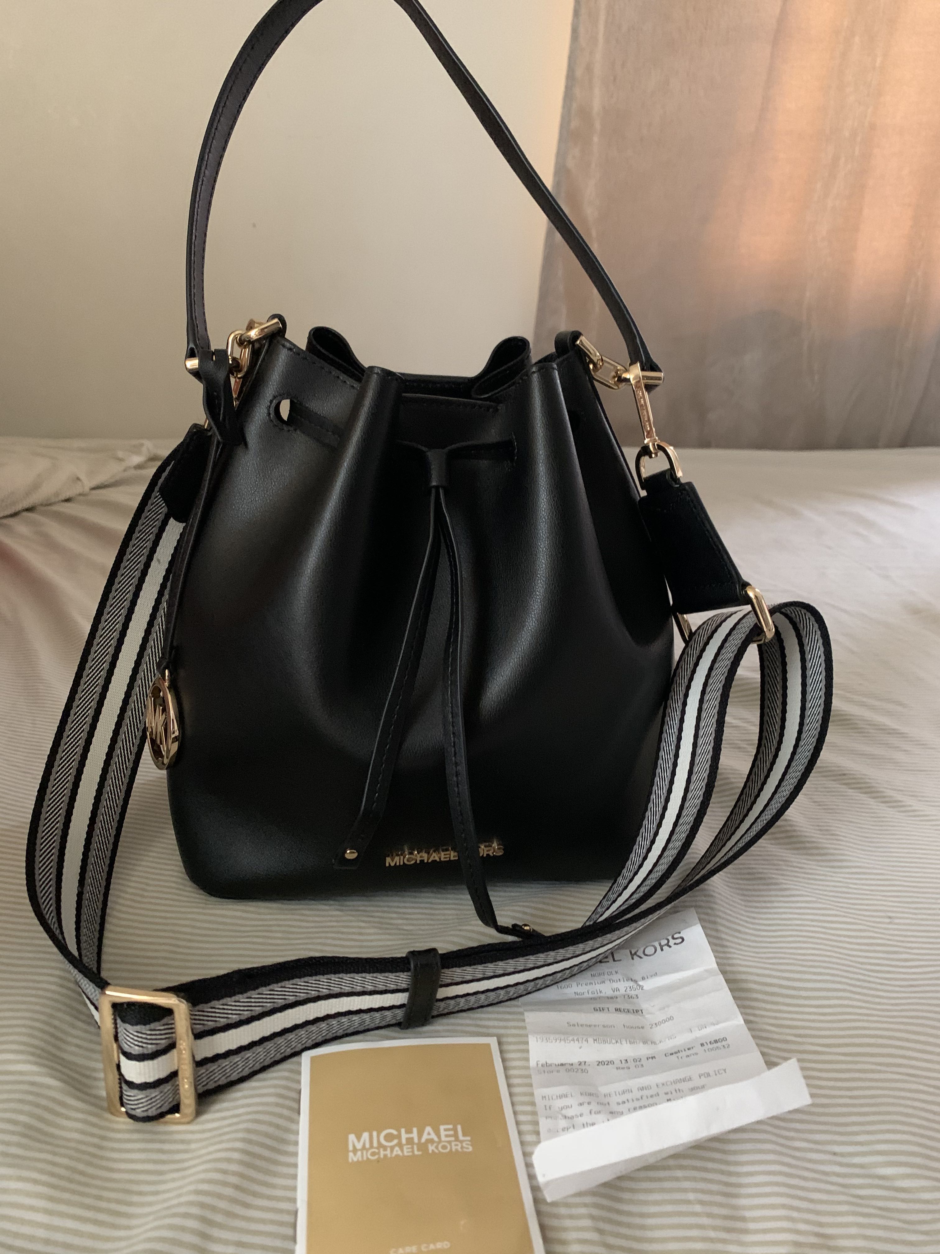 MK Eden bucket bag Women s Fashion Bags Wallets Shoulder Bags on Carousell