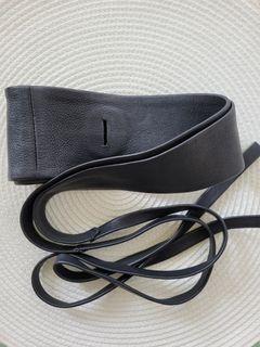 MNG Mango Leather Obli Belt