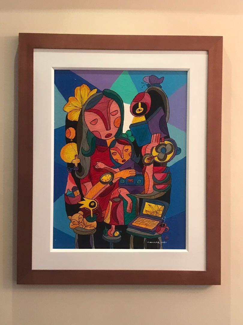 Monnar Baldemor painting (Category: Art & Prints) located in Quezon City. Submitted by shopirene.ph (Listing ID 1096698598, Image 1). Description: 18x24 acrylic on canvas With coa.