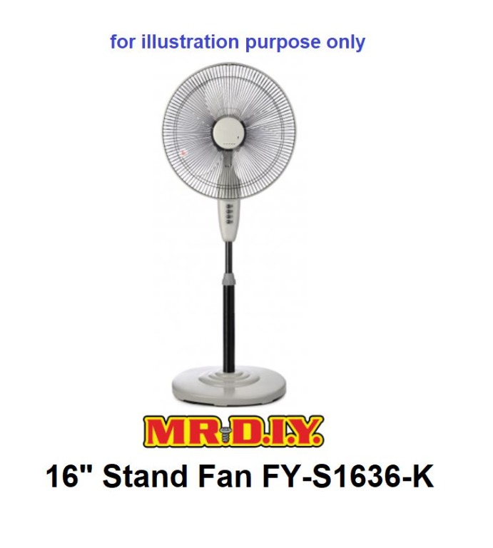 Mr Diy 16 Stand Fan Kipas Berdiri Home Furniture Others On Carousell