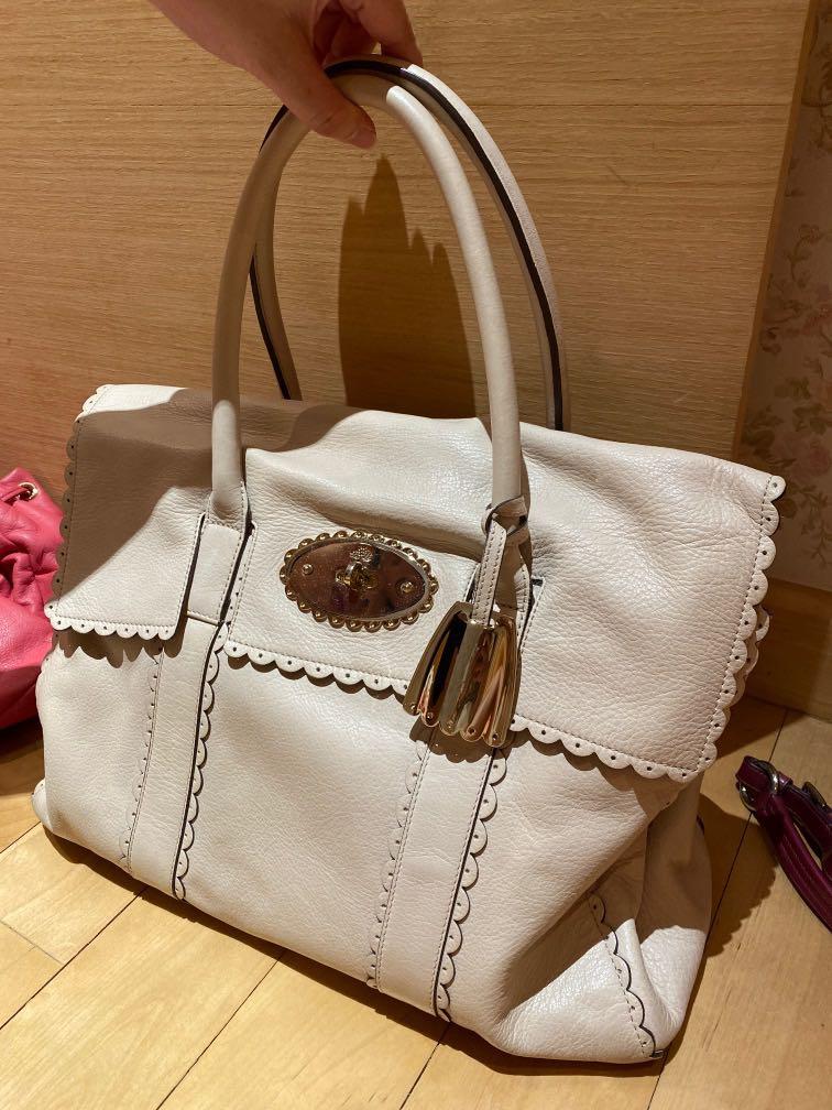 White on sale mulberry handbag