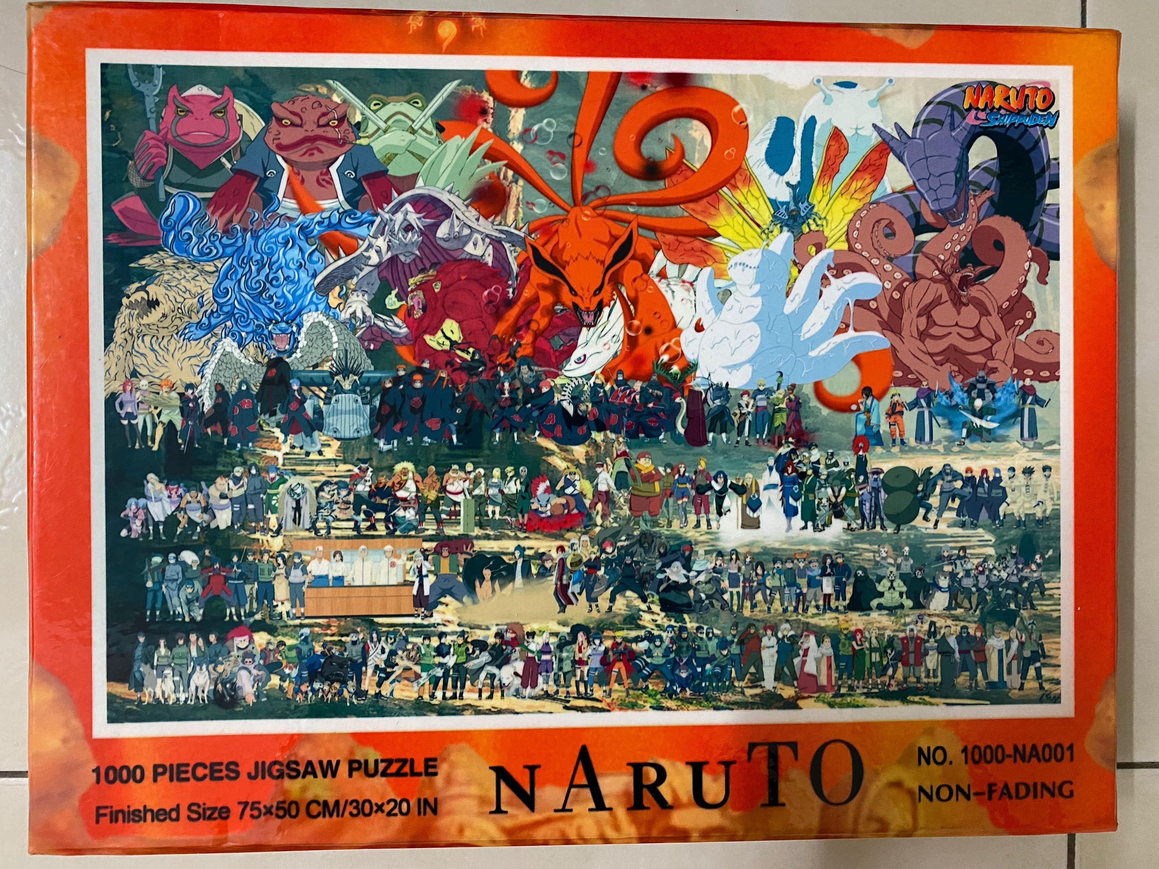 Naruto Shippuden Cast Puzzle 1000 pieces Jigsaw - PCPLACE