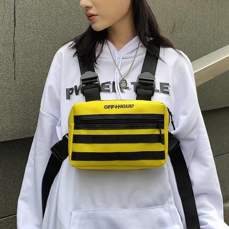 Mens chest vest outlet bag