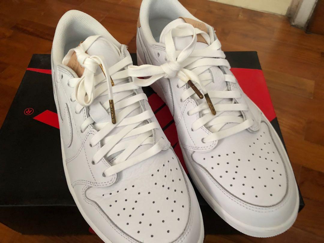 Air jordan 1 low og premium white online