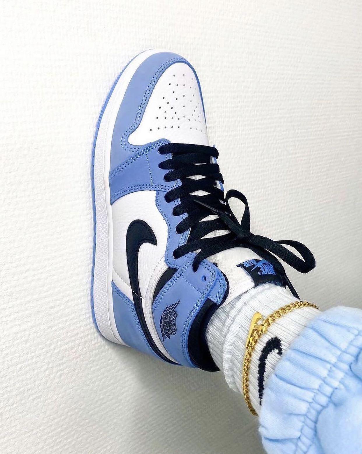 Nike Air Jordan 1 Retro High OG University Blue Women s Fashion