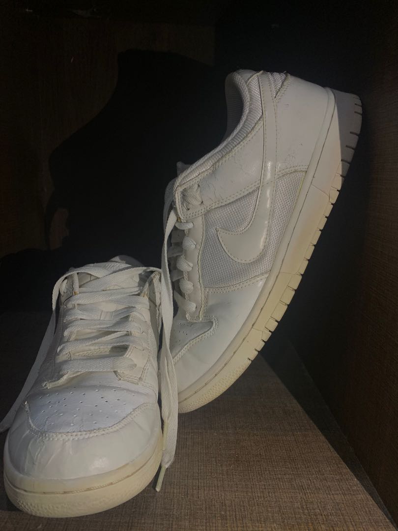 dunk all white