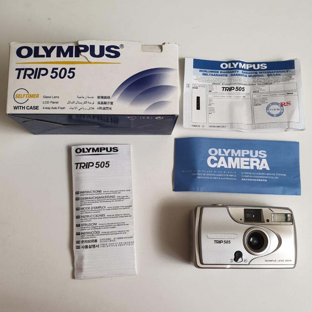 Camera Olympus 505 Jual Kamera Analog Olympus Trip 505 Shopee