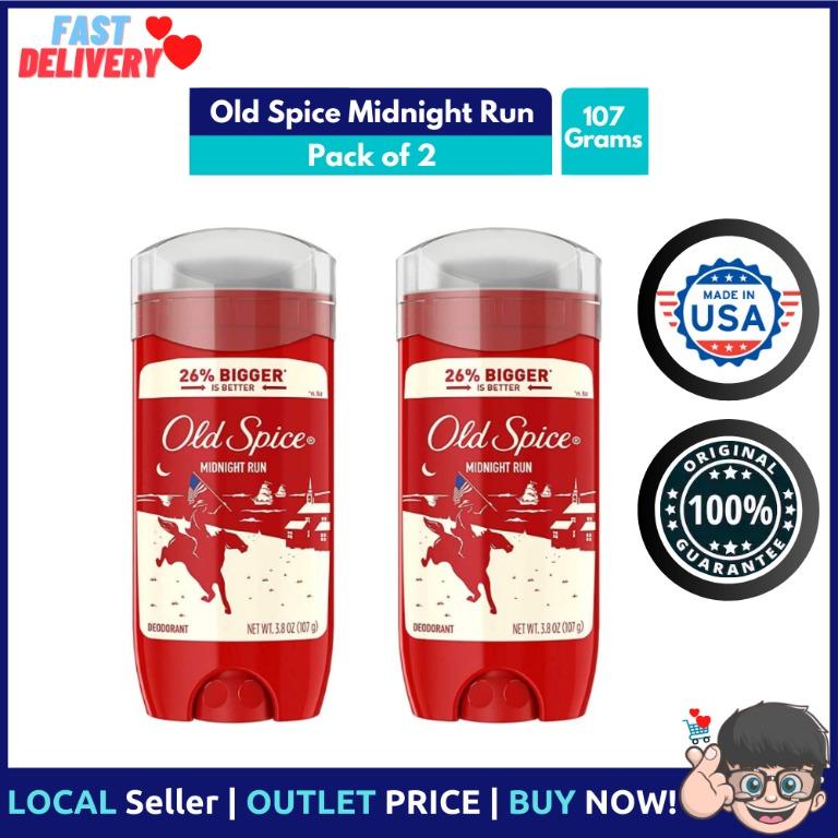 Old Spice Midnight Run For Men Deodorant 3 8 Oz Pack Of 2 Beauty Personal Care Fragrance Deodorants On Carousell