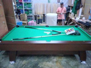 ON HAND 4x8 JUNIOR BILLIARD TABLE WITH ACCESSORIES