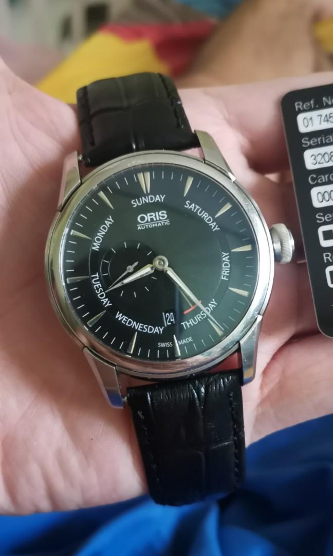 oris artelier small second pointer day