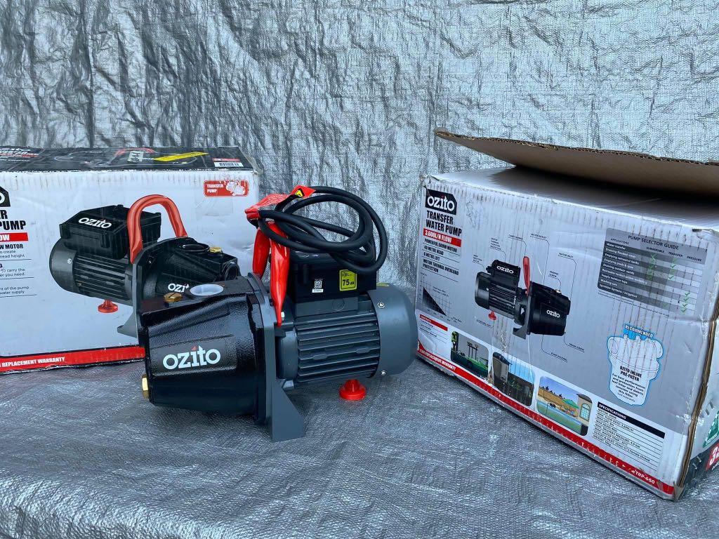 Ozito Transfer Water Pump, Furniture & Home Living, Gardening, Hose and