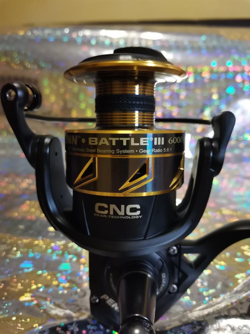 Dec Sale $180 Deal) Penn Battle iii 6000, Sports Equipment, Fishing on  Carousell