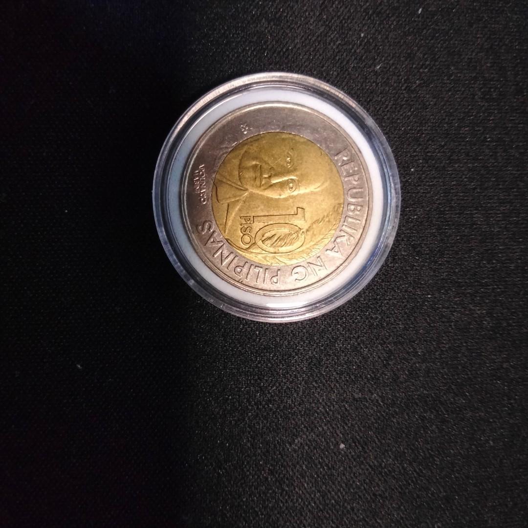 Philippine Commemorative Coin Apolinario Mabini (Category: Currency) located in Quezon City. Submitted by dplgm (Listing ID 1096849214, Image 1). Description: 2014 issue Commemorative Coin featuring Apolinario Mabini (2).