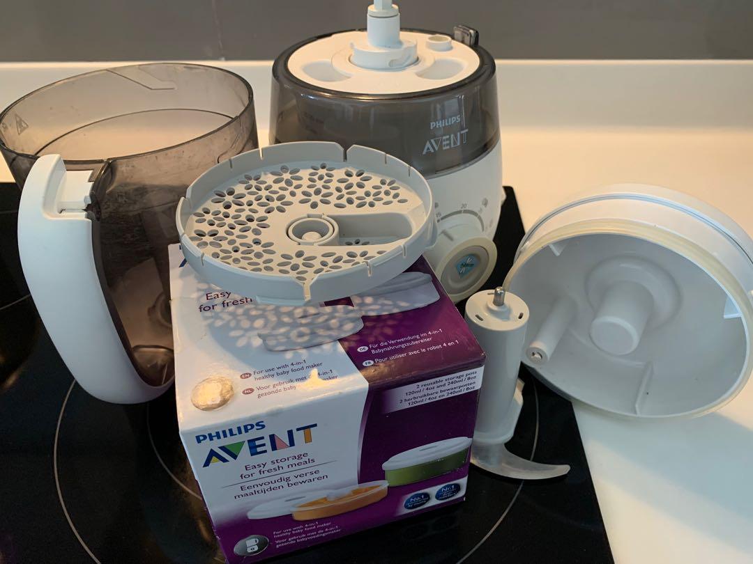 Philips AVENT baby food 4 in 1 maker, Babies & Kids, Nursing & Feeding