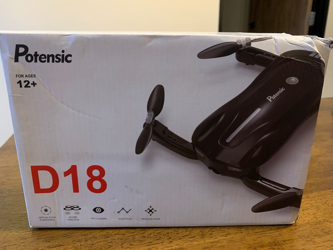 Potensic D18 foldable drone with 1080p camera