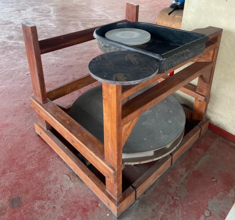 Pottery Kick Wheel, Hobbies & Toys, Stationary & Craft, Craft Supplies