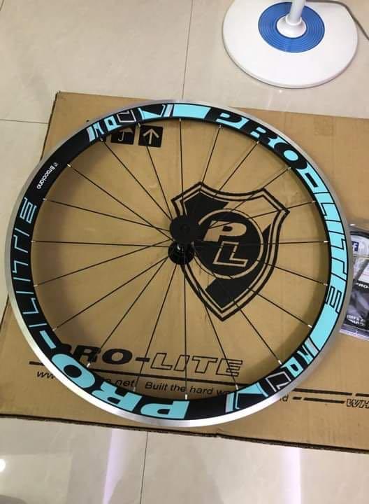 pro lite bracciano a42w aero road wheelset