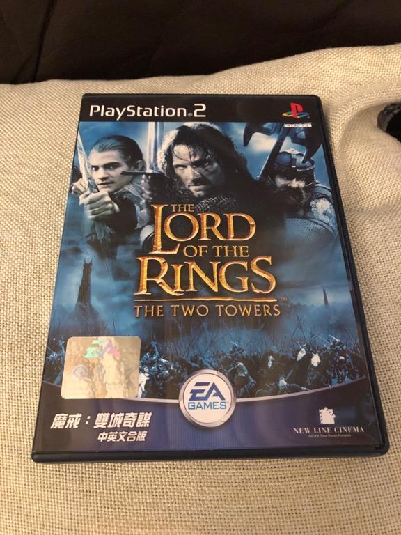 Ps2 The Lord Of The Rings The Two Towers 魔戒 遊戲機 遊戲機遊戲 Carousell