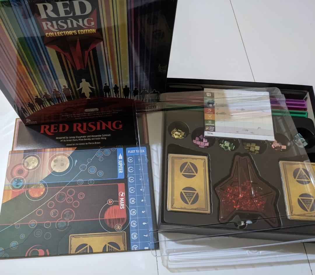 Del Rey Red Rising Box Set Red Rising Board Game Collector's Edition, Hobbies & Toys, Toys & Games ...