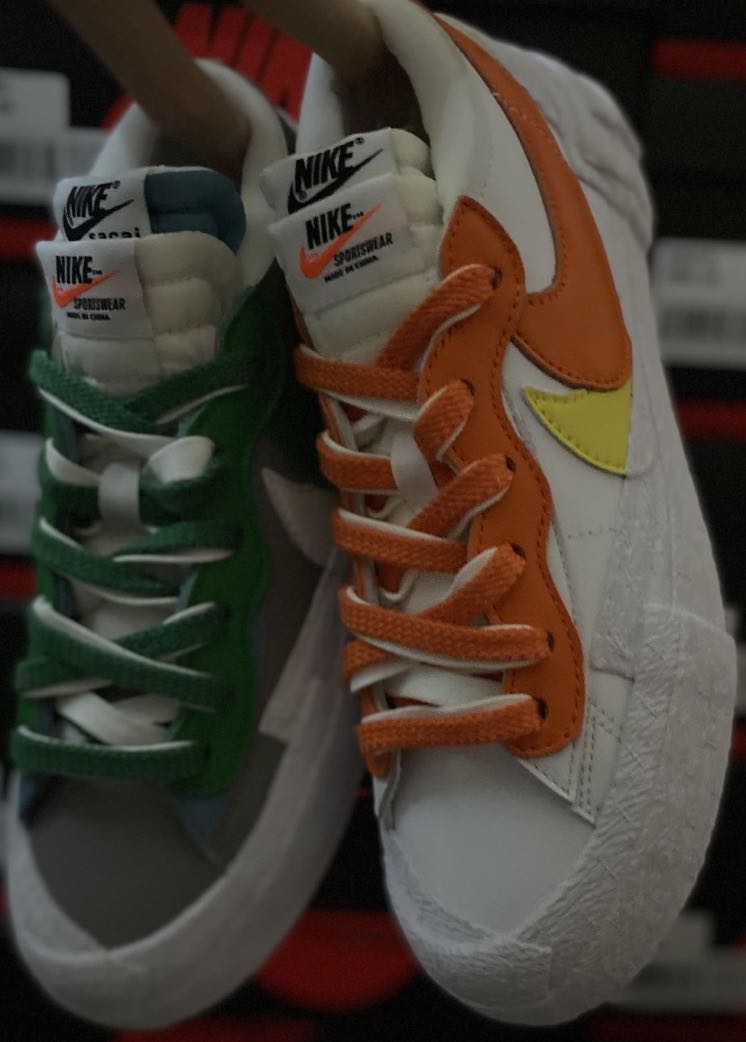 Sacai nike blazer retail price store