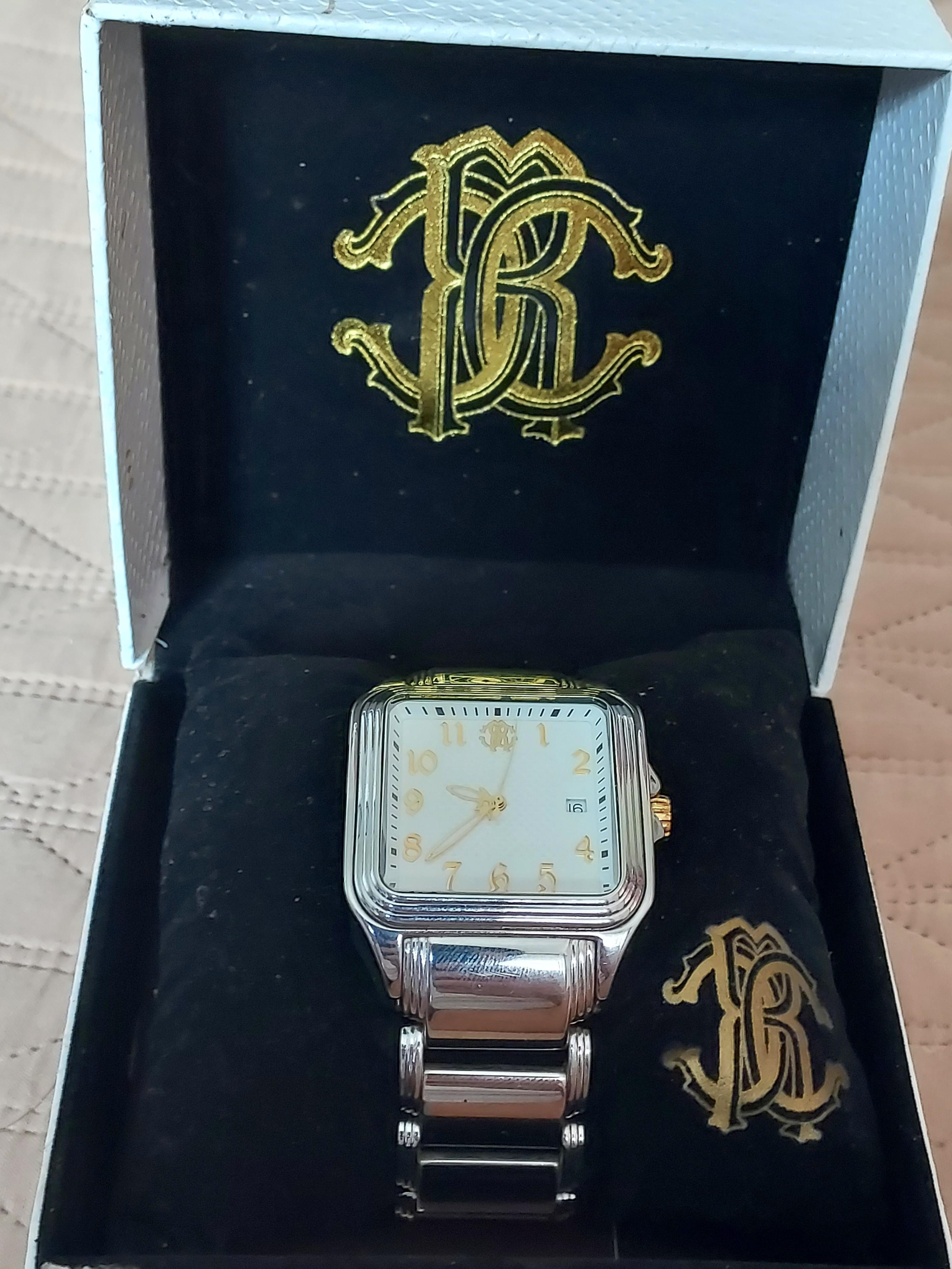 オリジナルデザイン手作り商品 腕時計 ロベルトカヴァッリ New Ladies