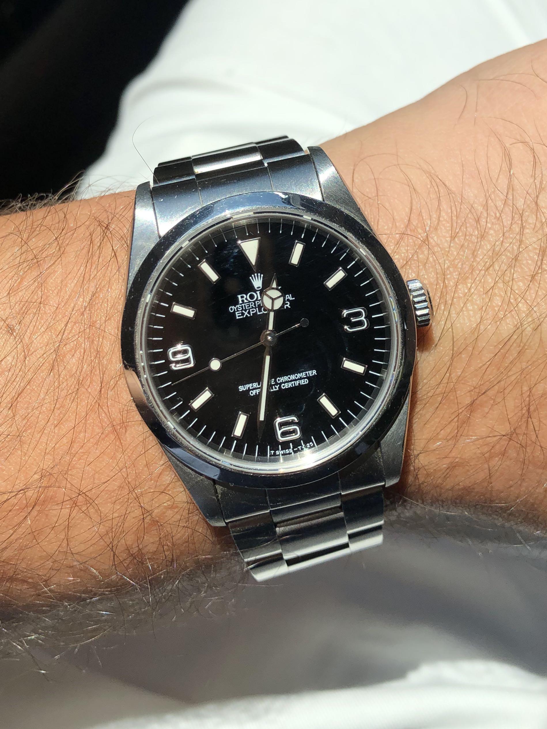 Rolex Explorer 14270, Luxury, Watches on Carousell