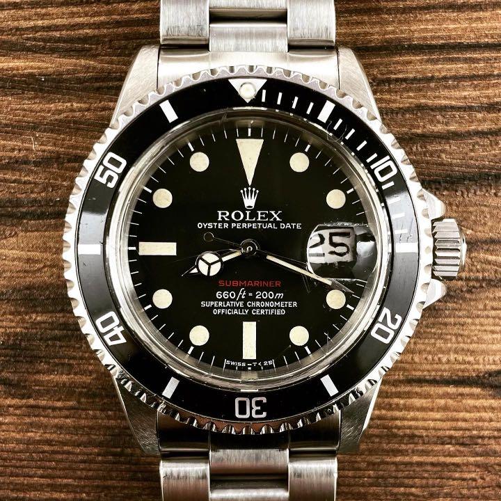rolex single red
