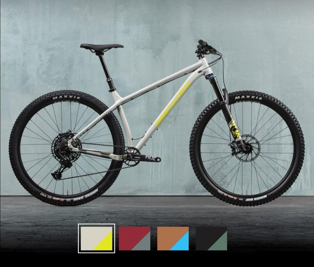 Santa cruz 2025 chameleon white