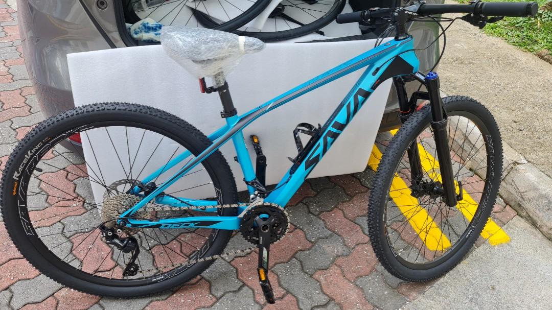 Bicicleta Sava Deck Full Suspension Carbon Mountain Bike 12S