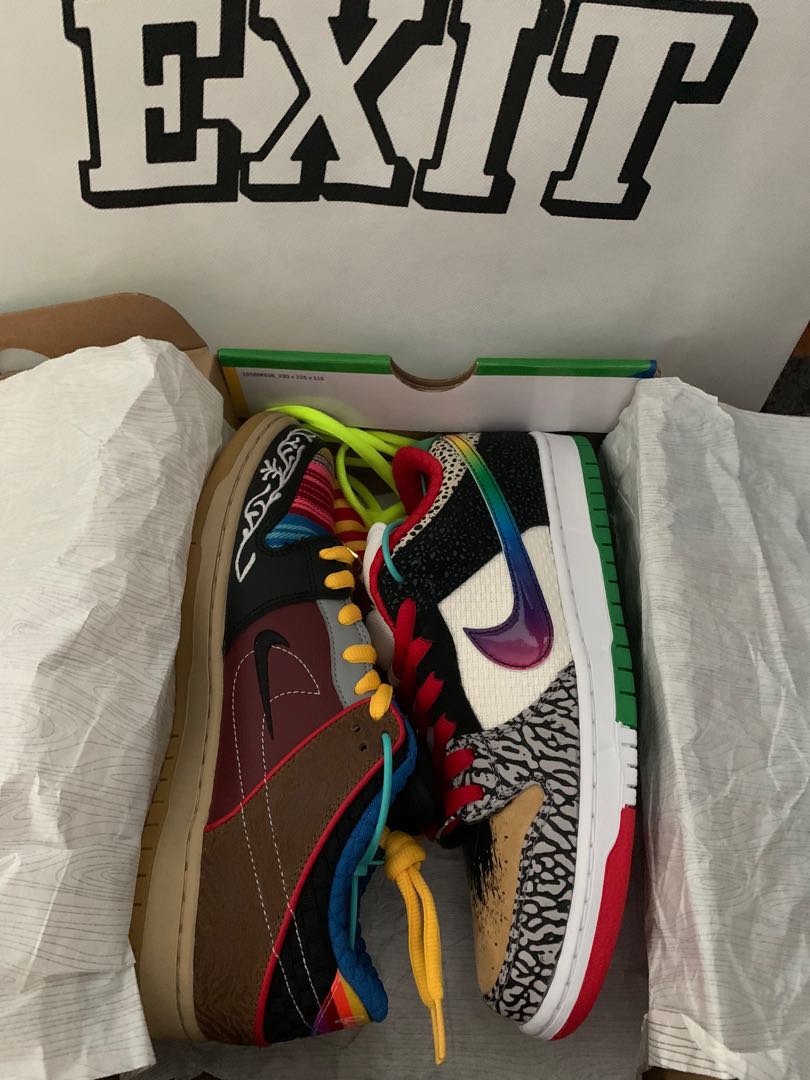 sb dunks what the paul, Men's Fashion, Footwear, Sneakers on Carousell