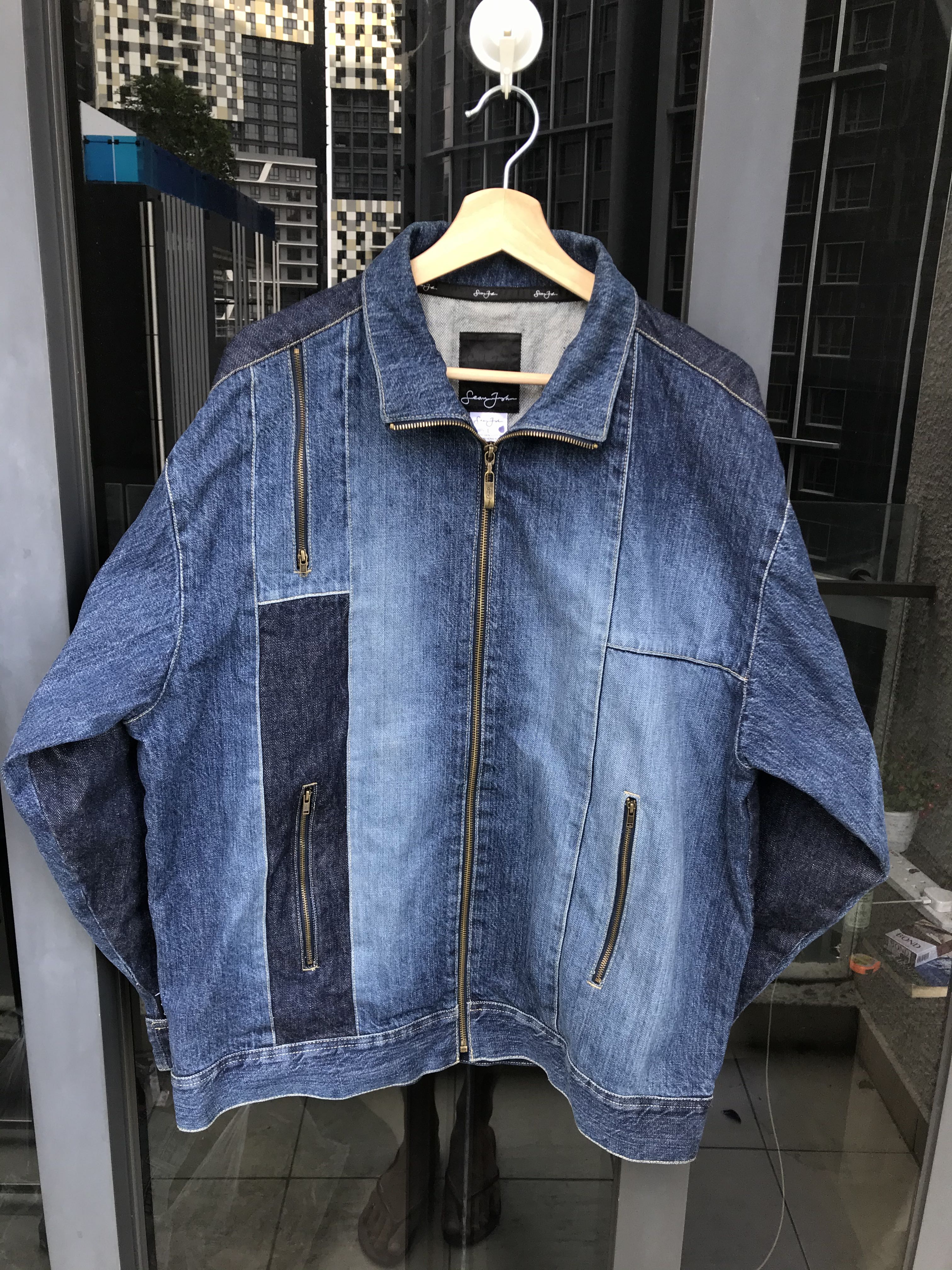 Sean John Denim patch Jacket