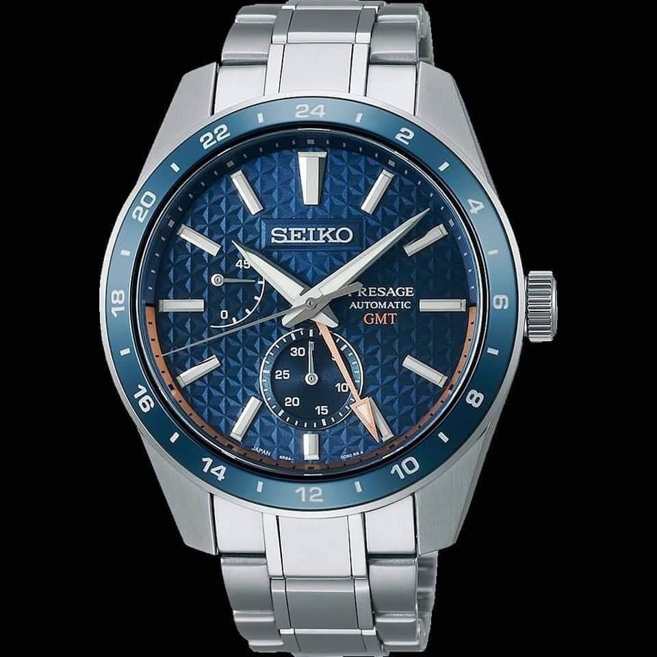 Seiko Presage Sharp Edged GMT SPB217 SPB217J SPB217J1, Men's Fashion,  Watches & Accessories, Watches on Carousell