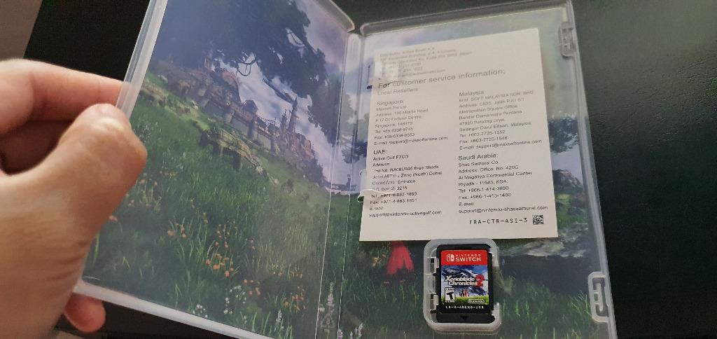 Selling: Xenoblade Chronicles 2 (Category: Nintendo) located in Manila. Submitted by ran493 (Listing ID 1096827617, Image 3). Description: Selling: Xenoblade Chronicles 2 (case is included) = 1,900.00 - item is super kept in good condition, ever since i bought this game last 2019 (meaning i am the only owner). - the gold coin points has already been redeemed years ago. RFS: tapos na laruin & hindi na nagalaw after matapos makuha lahat ng blades. 