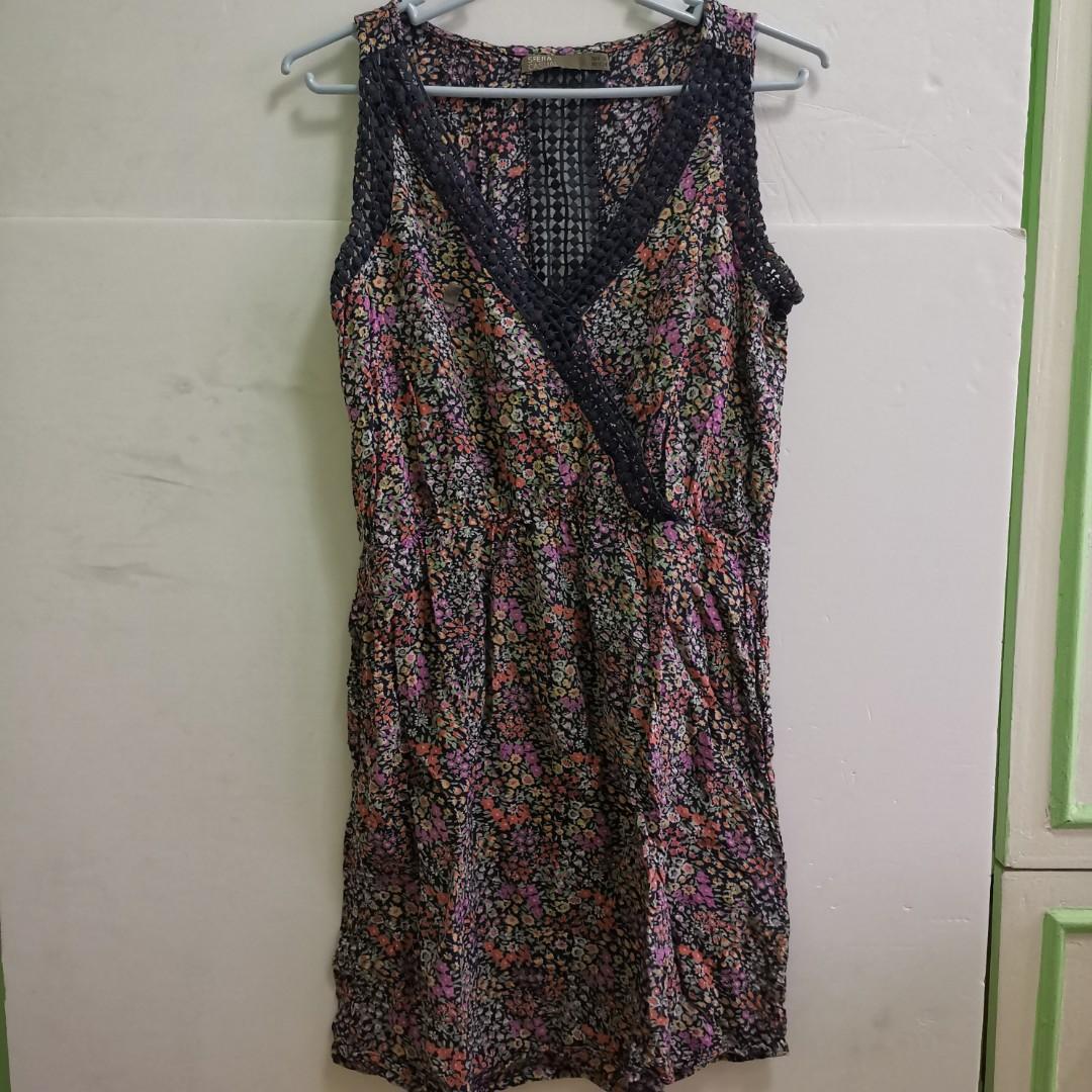 Sfera Casual Floral Sleeveless Dress 