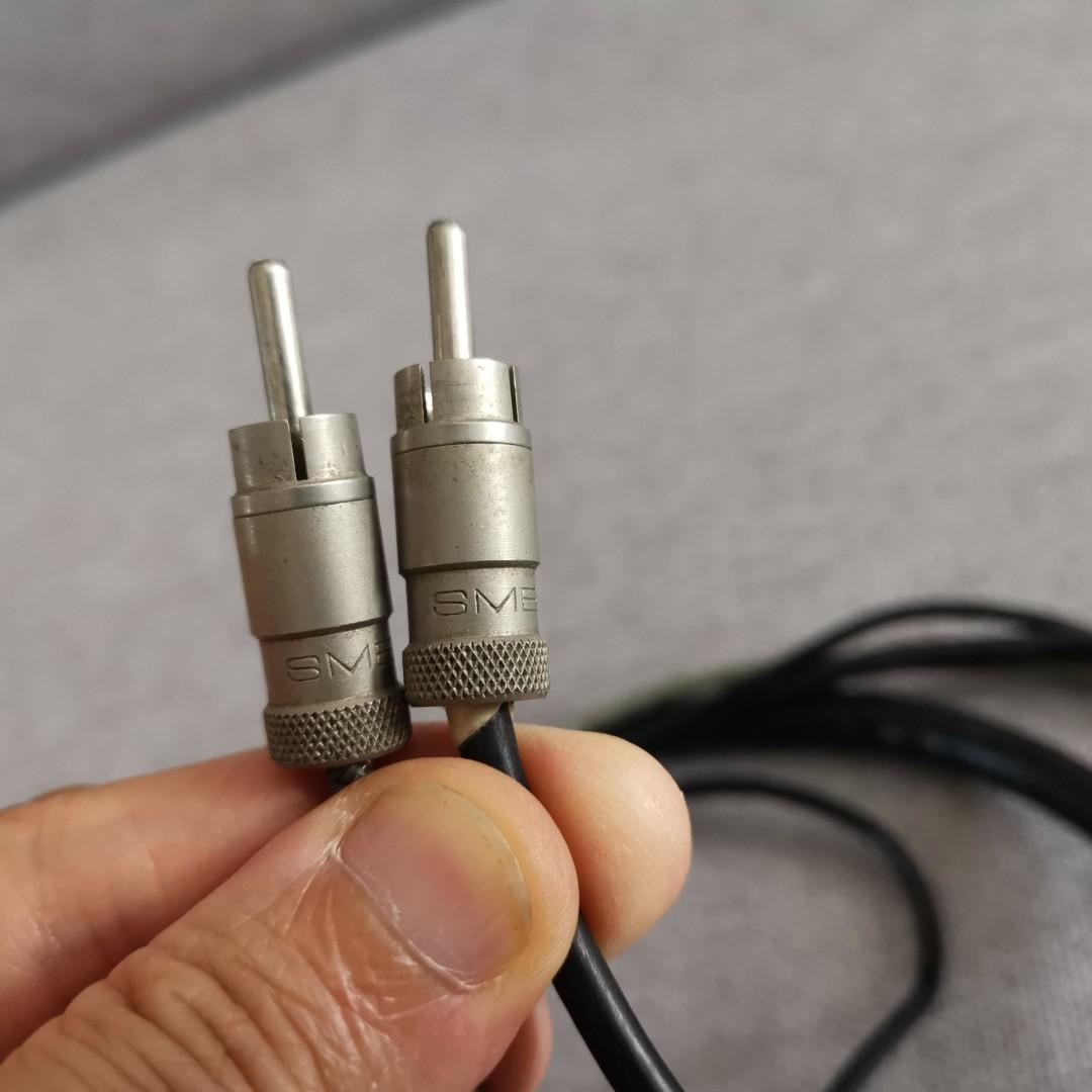 SME 3009 Tonearm Phono Cable Interconnect Tri Connector SME RCA