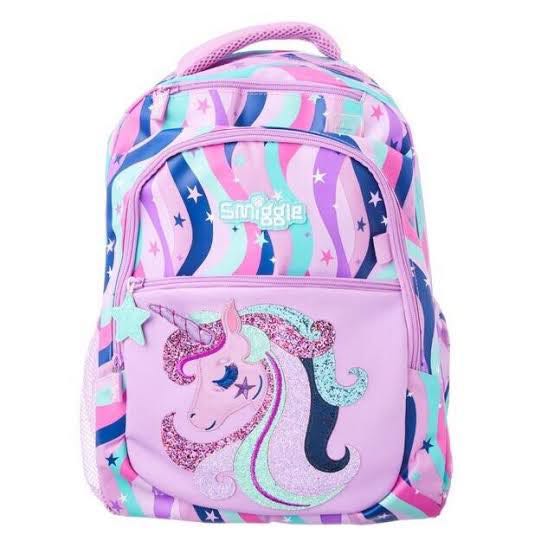 Smiggle Unicorn School Bag, Babies & Kids, Babies & Kids Fashion on ...