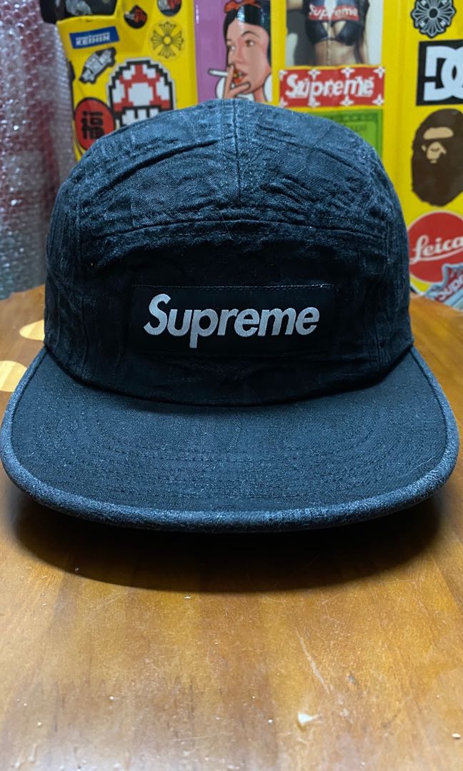 Supreme 100 Dollar Bill Camp Cap 
